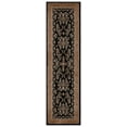 thumbnail image 1 of SAFAVIEH Lyndhurst Isadora Floral Runner Rug, Black/Tan, 2'3" x 20', 1 of 1