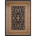 thumbnail image 1 of SAFAVIEH Lyndhurst Isadora Floral Area Rug, Black/Tan, 9' x 12', 1 of 11