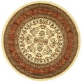 thumbnail image 1 of SAFAVIEH Lyndhurst Isadora Floral Area Rug, Ivory/Rust, 5'3" x 5'3" Round, 1 of 8