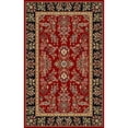 thumbnail image 1 of SAFAVIEH Lyndhurst Isadora Traditional Bordered Area Rug, Red/Black, 3'3" x 5'3", 1 of 3
