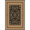 thumbnail image 1 of SAFAVIEH Lyndhurst Isadora Traditional Bordered Runner Rug, Black/Tan, 2'3" x 8', 1 of 8