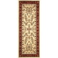 thumbnail image 1 of SAFAVIEH Lyndhurst Isadora Traditional Bordered Runner Rug, Ivory/Red, 2'3" x 8', 1 of 2