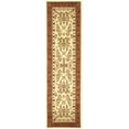 thumbnail image 1 of SAFAVIEH Lyndhurst Isadora Traditional Bordered Runner Rug, Ivory/Rust, 2'3" x 16', 1 of 3