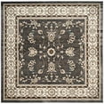 thumbnail image 1 of SAFAVIEH Lyndhurst Janel Traditional Bordered Area Rug, Grey/Cream, 7' x 7' Square, 1 of 5