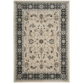 thumbnail image 1 of SAFAVIEH Lyndhurst Janel Traditional Bordered Area Rug, Light Beige/Anthracite, 3'3" x 5'3", 1 of 5