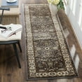 thumbnail image 1 of SAFAVIEH Lyndhurst Janel Traditional Bordered Runner Rug, Grey/Cream, 2'3" x 12', 1 of 7