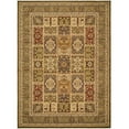 thumbnail image 1 of SAFAVIEH Lyndhurst Josephine Traditional Bordered Area Rug, Multi/Green, 4' x 6', 1 of 7