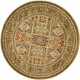 thumbnail image 1 of SAFAVIEH Lyndhurst Josephine Traditional Bordered Area Rug, Multi/Green, 8' x 8' Square, 1 of 7