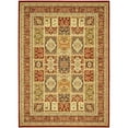 thumbnail image 1 of SAFAVIEH Lyndhurst Josephine Traditional Bordered Area Rug, Multi/Red, 6' x 9', 1 of 8