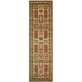thumbnail image 1 of SAFAVIEH Lyndhurst Josephine Traditional Bordered Runner Rug, Multi/Green, 2'3" x 20', 1 of 7