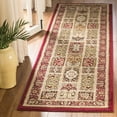 thumbnail image 1 of SAFAVIEH Lyndhurst Josephine Traditional Bordered Runner Rug, Multi/Red, 2'3" x 12', 1 of 10