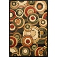 thumbnail image 1 of SAFAVIEH Lyndhurst Josh Geometric Circles Area Rug, Black/Multi, 6' x 9', 1 of 6