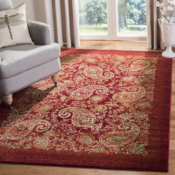 Safavieh Lyndhurst Julia Floral Area Rug, Red/Multi, 8' x 11'