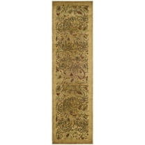SAFAVIEH Lyndhurst Julia Traditional Floral Runner Rug, Beige/Multi, 2'3" x 10'