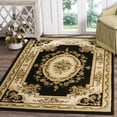 thumbnail image 1 of Safavieh Lyndhurst Katherine Floral Area Rug, Black/Ivory, 5'3" x 7'6", 1 of 8