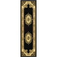 thumbnail image 1 of SAFAVIEH Lyndhurst Katherine Traditional Bordered Runner Rug, Black/Ivory, 2'3" x 8', 1 of 4