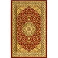 thumbnail image 1 of SAFAVIEH Lyndhurst Katrina Floral Border Area Rug, Red/Ivory, 3'3" x 5'3", 1 of 11