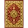 thumbnail image 1 of SAFAVIEH Lyndhurst Katrina Floral Border Area Rug, Red/Ivory, 5'3" x 7'6", 1 of 11