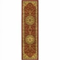 thumbnail image 1 of SAFAVIEH Lyndhurst Katrina Floral Border Runner Rug, Red/Ivory, 2'3" x 16', 1 of 11