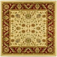 thumbnail image 1 of SAFAVIEH Lyndhurst Lillian Traditional Floral Area Rug, Ivory/Red, 8' x 8' Square, 1 of 6