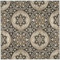 thumbnail image 1 of SAFAVIEH Lyndhurst Madeline Geometric Circles Area Rug, Light Grey/Beige, 8' x 8' Square, 1 of 5