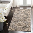 thumbnail image 1 of SAFAVIEH Lyndhurst Madeline Geometric Circles Runner Rug, Light Grey/Beige, 2'3" x 6', 1 of 5