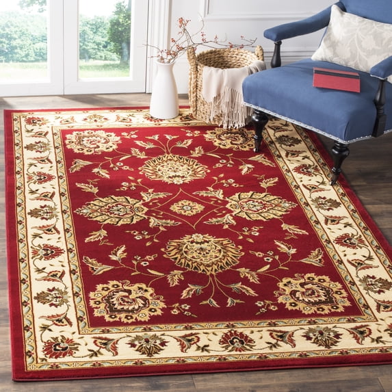 Safavieh Lyndhurst Manuel Floral Area Rug, Red/Ivory, 3'3" x 5'3"
