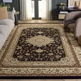 thumbnail image 1 of Safavieh Lyndhurst Marie Floral Area Rug, Black/Ivory, 9' x 12', 1 of 8