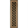thumbnail image 1 of SAFAVIEH Lyndhurst Marshall Floral Border Runner Rug, Black/Brown, 2'3" x 8', 1 of 7