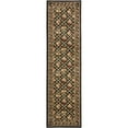 thumbnail image 1 of SAFAVIEH Lyndhurst Mason Floral Border Area Rug, Black, 6'7" x 9'6", 1 of 7