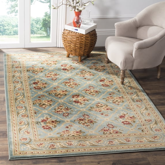 Safavieh Lyndhurst Mason Floral Area Rug, Blue, 5'3" x 7'6"