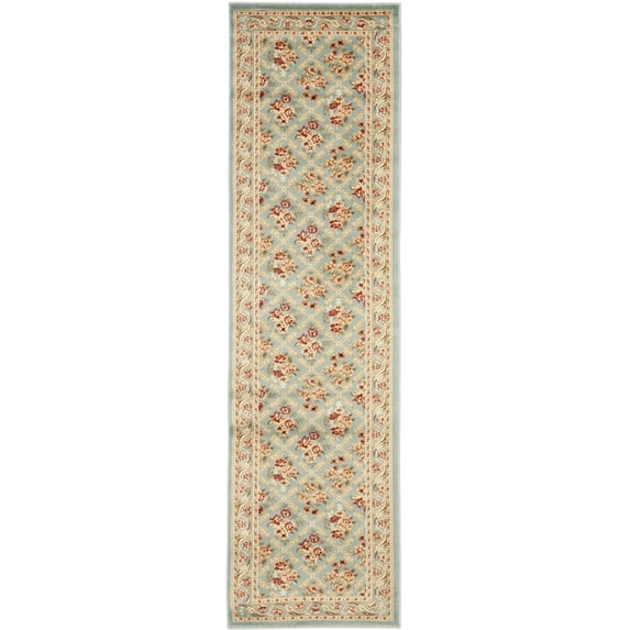 SAFAVIEH Lyndhurst Mason Floral Border Area Rug, Blue, 8' x 11'