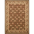 thumbnail image 1 of SAFAVIEH Lyndhurst Mason Floral Border Area Rug, Brown, 6'7" x 9'6", 1 of 7