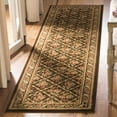 thumbnail image 1 of SAFAVIEH Lyndhurst Mason Floral Border Runner Rug, Brown, 2'3" x 16', 1 of 8