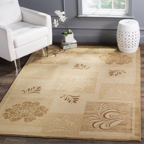 SAFAVIEH Lyndhurst Maurice Floral Area Rug, Ivory/Multi, 6'7" x 9'6"