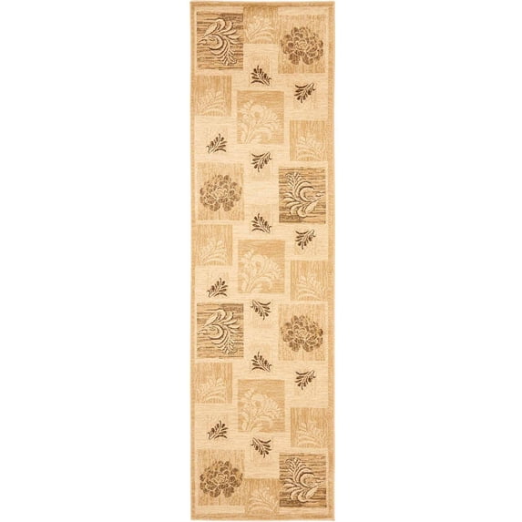 SAFAVIEH Lyndhurst Maurice Floral Runner Rug, Ivory/Multi, 2'3" x 12'