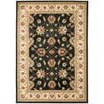 thumbnail image 1 of SAFAVIEH Lyndhurst Miah Floral Border Area Rug, Black/Ivory, 4' x 6', 1 of 6