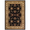 thumbnail image 1 of SAFAVIEH Lyndhurst Miah Floral Area Rug, Black/Ivory, 8'9" x 12', 1 of 9