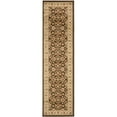 thumbnail image 1 of SAFAVIEH Lyndhurst Miah Floral Border Area Rug, Brown/Ivory, 8'9" x 12', 1 of 7