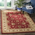 thumbnail image 1 of SAFAVIEH Lyndhurst Miah Floral Border Area Rug, Red/Ivory, 3'3" x 5'3", 1 of 8