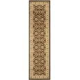 thumbnail image 1 of SAFAVIEH Lyndhurst Miah Floral Runner Rug, Brown/Ivory, 2'3" x 16', 1 of 11