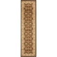 thumbnail image 1 of SAFAVIEH Lyndhurst Miah Floral Border Runner Rug, Brown/Ivory, 2'3" x 8', 1 of 4