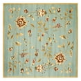 thumbnail image 1 of SAFAVIEH Lyndhurst Milo Floral Border Area Rug, Blue/Multi, 6'7" x 6'7" Square, 1 of 5