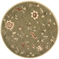 thumbnail image 1 of SAFAVIEH Lyndhurst Milo Floral Border Area Rug, Green/Multi, 5'3" x 5'3" Round, 1 of 5