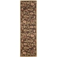 thumbnail image 1 of SAFAVIEH Lyndhurst Milo Floral Border Runner Rug, Brown/Multi, 2'3" x 16', 1 of 6