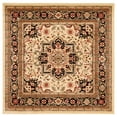 thumbnail image 1 of SAFAVIEH Lyndhurst Miranda Floral Area Rug, Beige/Black, 6' x 6' Square, 1 of 8
