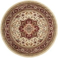 thumbnail image 1 of SAFAVIEH Lyndhurst Miranda Floral Area Rug, Ivory/Red, 12' x 12' Round, 1 of 6