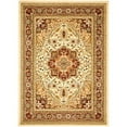 thumbnail image 1 of SAFAVIEH Lyndhurst Miranda Traditional Bordered Area Rug, Ivory/Red, 5'3" x 7'6", 1 of 2