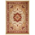 thumbnail image 1 of SAFAVIEH Lyndhurst Miranda Traditional Bordered Area Rug, Ivory/Red, 7'9" x 9'9", 1 of 8
