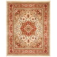 thumbnail image 1 of SAFAVIEH Lyndhurst Miranda Floral Area Rug, Ivory/Rust, 10' x 14', 1 of 8